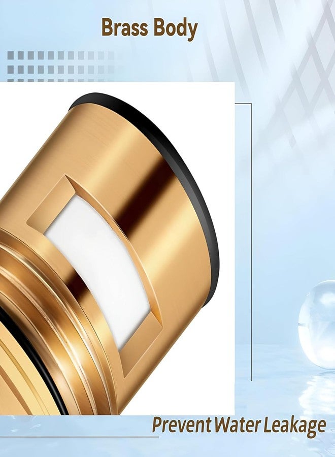 NEW WARE قرص استبدال محور صنبور نيو وير® لنوع جاكوار كونتيننتال | صمام صنبور صاعد 1/2 بوصة | ماء ساخن وبارد | قطع غيار صنابير الحمامات والمطابخ - Image 2